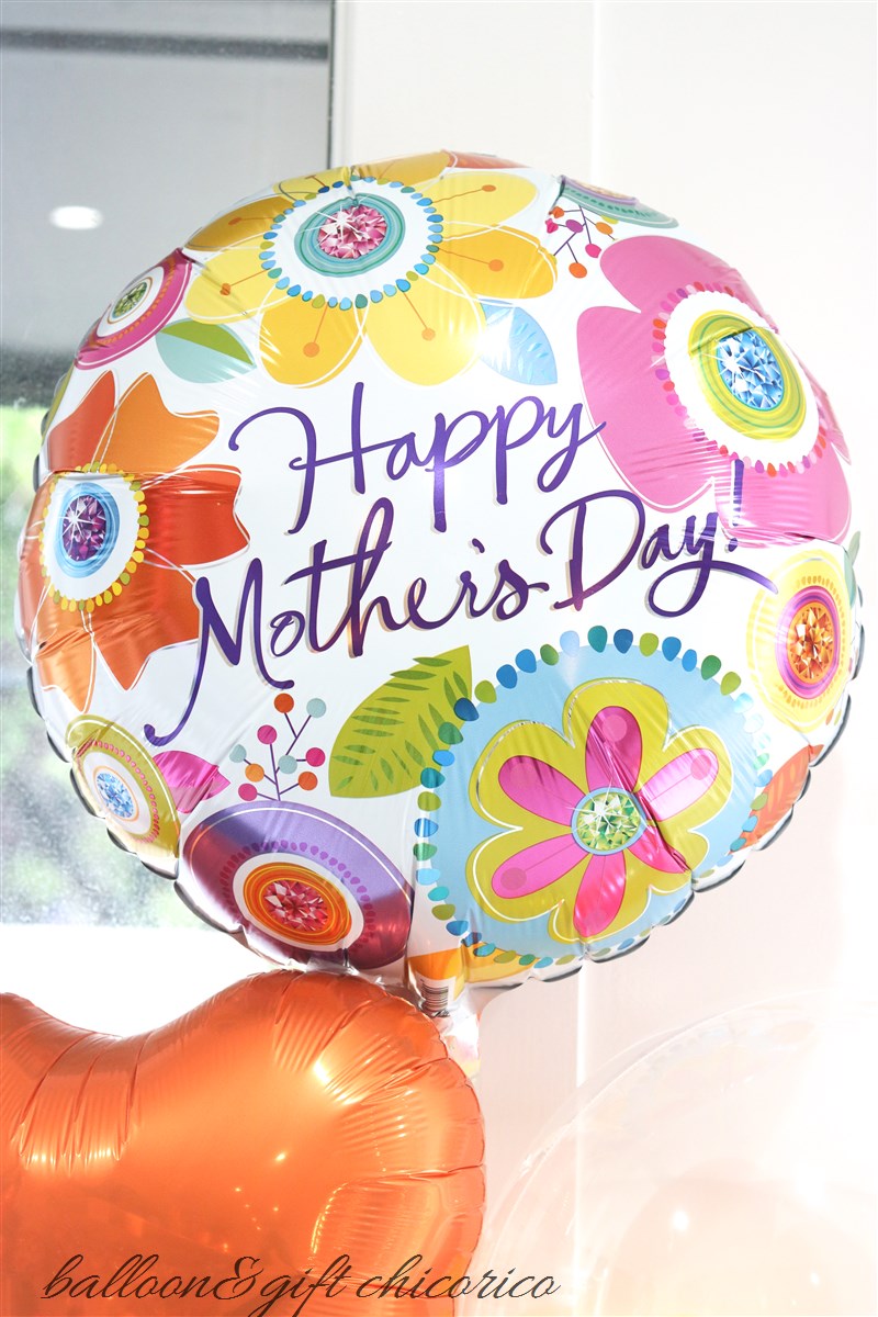 〜Flower Mother's Day〜カラフルな母の日用アレンジバルーン