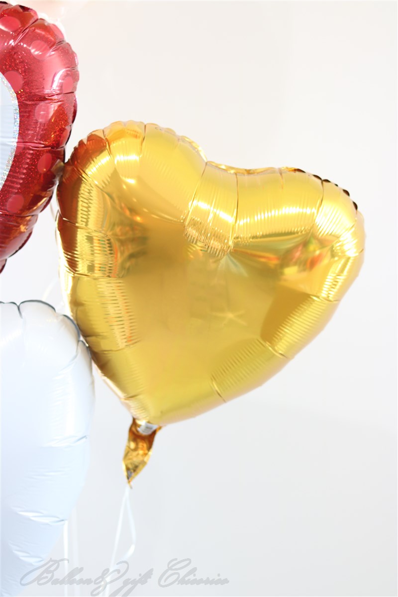 Mickey & Minnie heart balloons ミッキー&ミニー ハートアレンジ