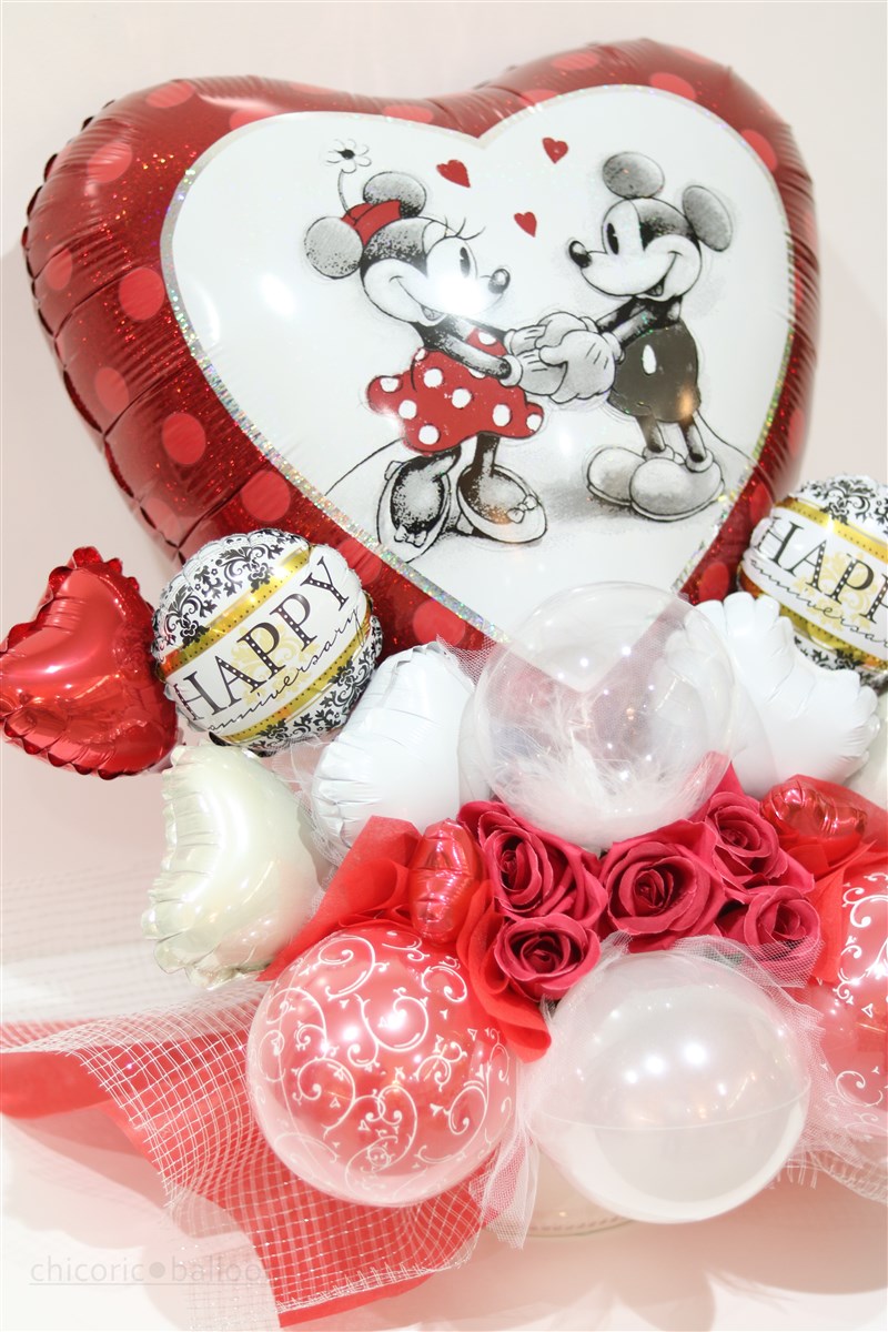 Mickey & Minnie Celebration Balloons ミッキー&ミニーのお祝いバルーン