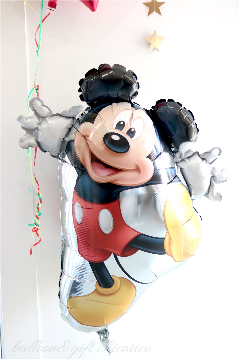 〜Micky Mouse and Stars〜ミッキーマウスとお星様のバルーンアレンジ