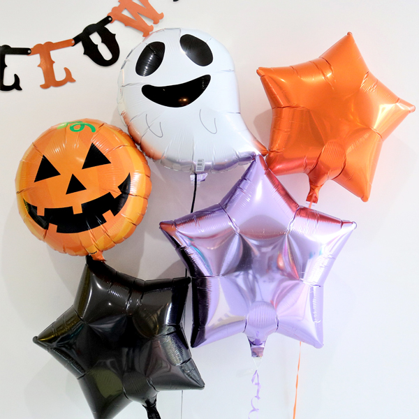 ハロウィン 飾り バルーン 5点 セット おばけ かぼちゃ 仮装 風船 飾り付け ハロウィンパーティー